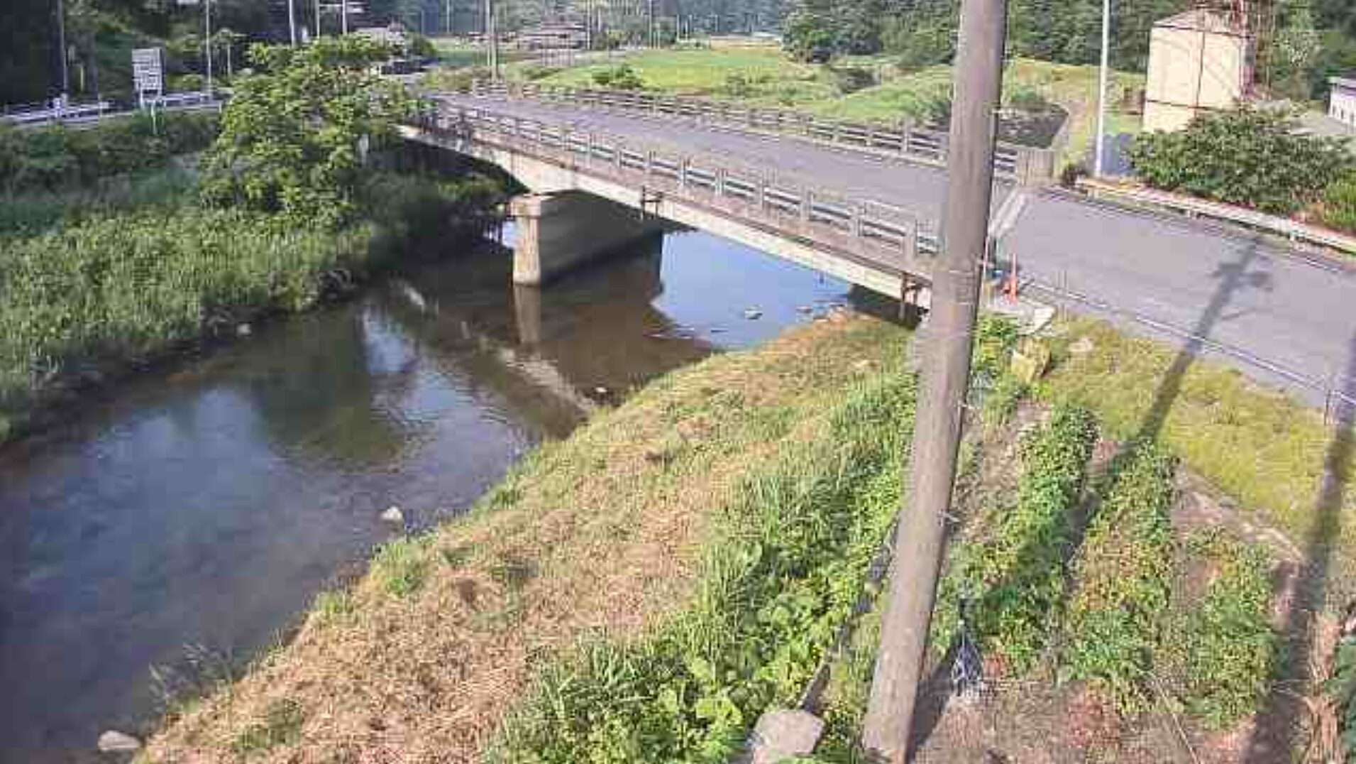 目木川余野ライブカメラ(岡山県真庭市余野下)