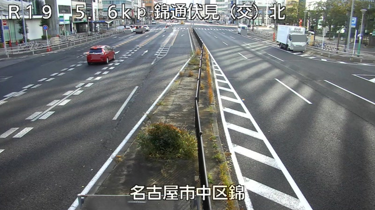 国道19号錦通伏見交差点北ライブカメラ(愛知県名古屋市中区錦)