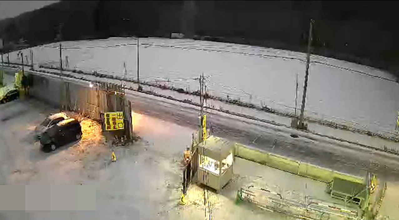 札幌市有明第2地区雪堆積場ライブカメラ(北海道札幌市清田区)