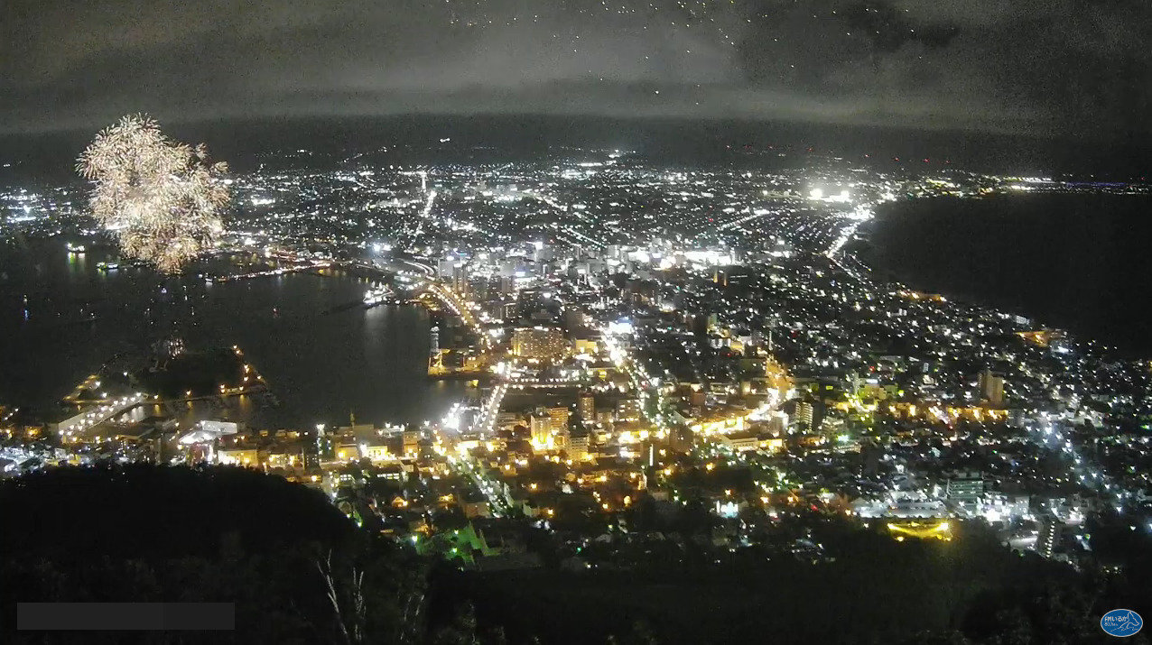 函館山ライブカメラ(北海道函館市函館山)