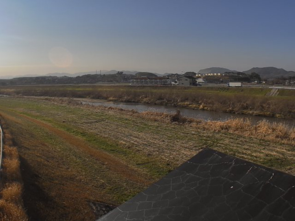 彦山川方城排水樋管ライブカメラ(福岡県福智町伊方)