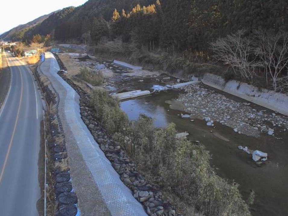 彦山川柳原堰上流ライブカメラ(福岡県添田町落合)