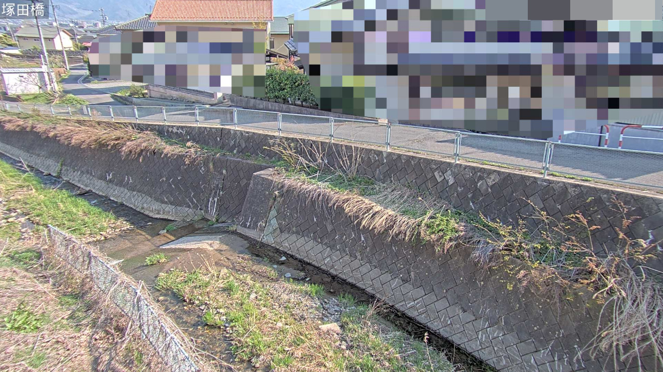 駒沢川塚田橋ライブカメラ(長野県長野市浅川押田)