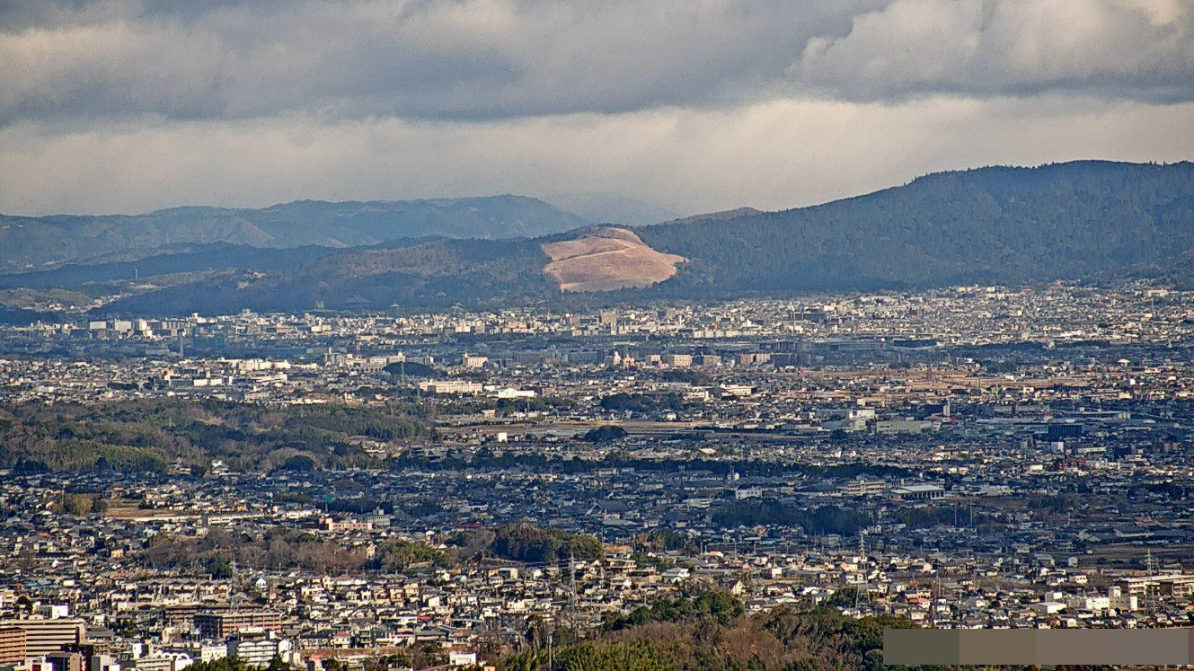 明神山若草山方面ライブカメラ(奈良県王寺町藤井)