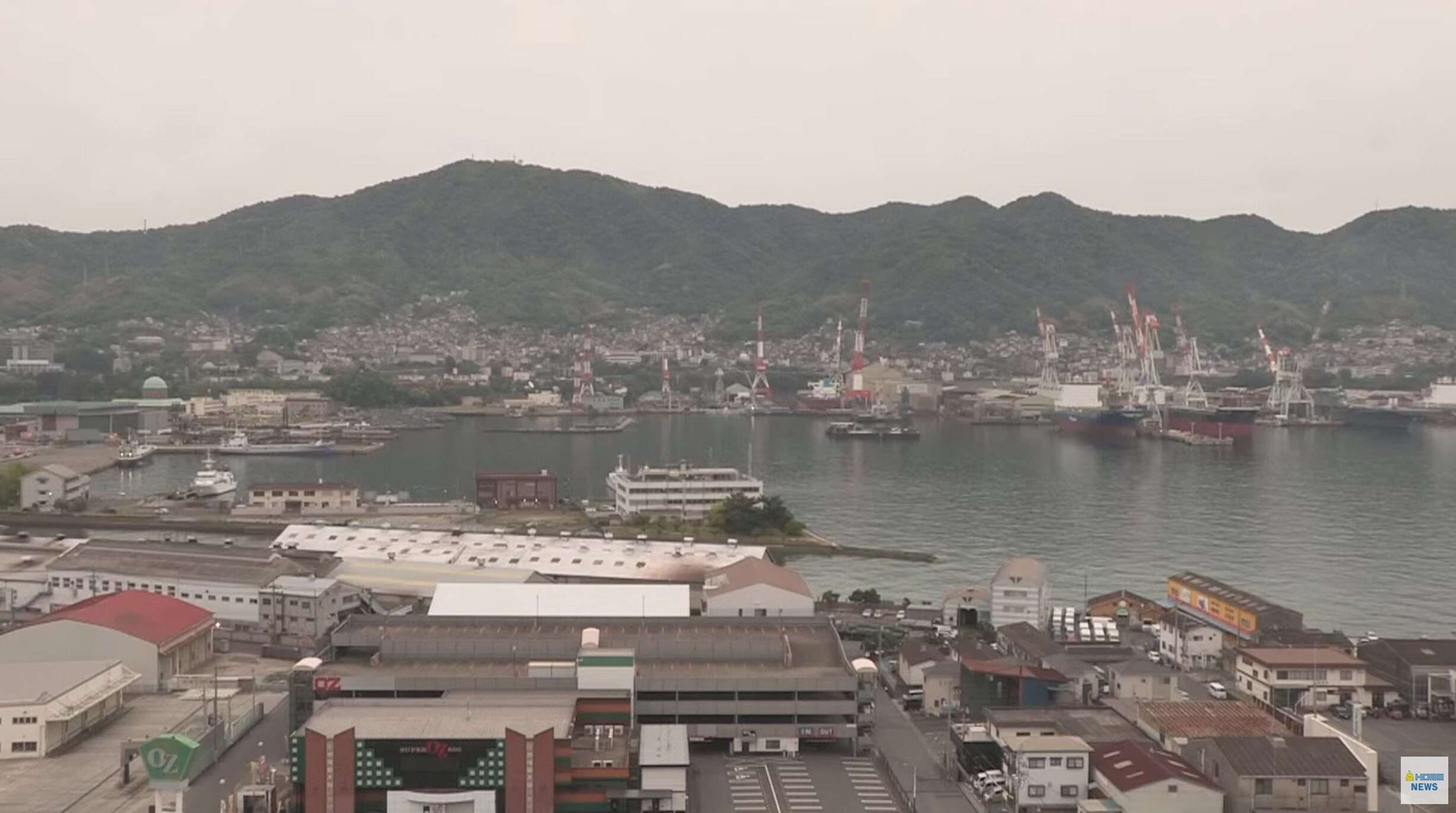 広島ホームテレビ呉瀬戸内海ライブカメラ(広島県呉市)
