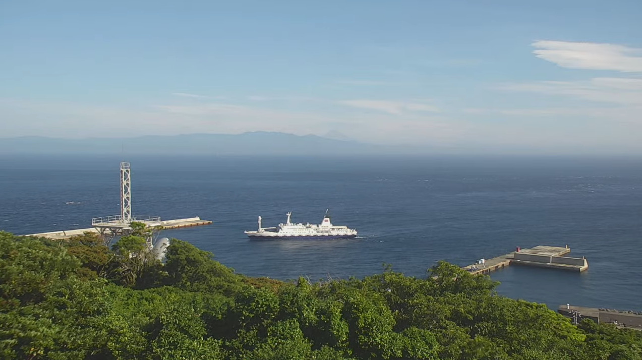 利島港ライブカメラ(東京都利島村)