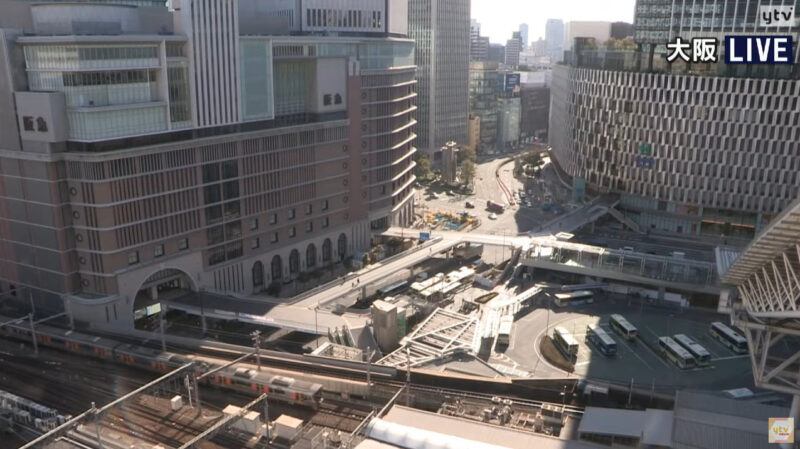 読売テレビ大阪梅田ライブカメラ(大阪府大阪市北区)