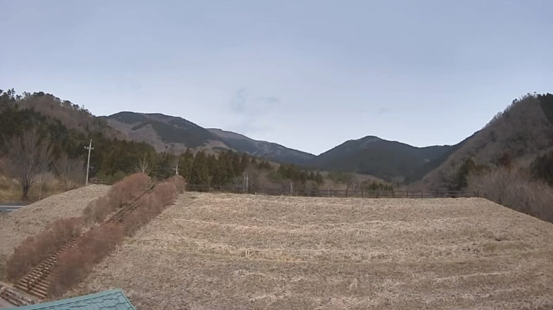 那岐山麓山の駅北側ライブカメラ(岡山県奈義町高円)