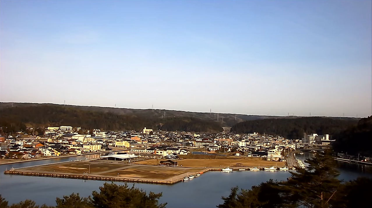 キャッスル真名井ライブカメラ(石川県穴水町川島)
