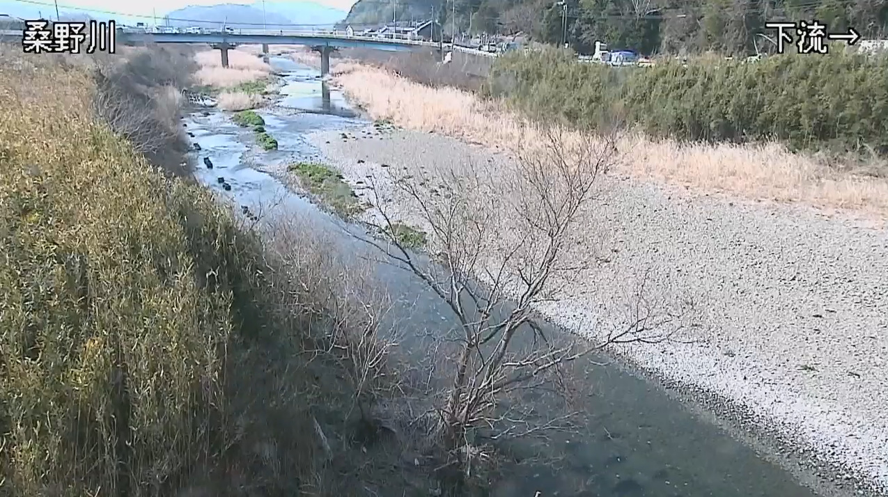 桑野川新大地橋ライブカメラ(徳島県阿南市桑野町)