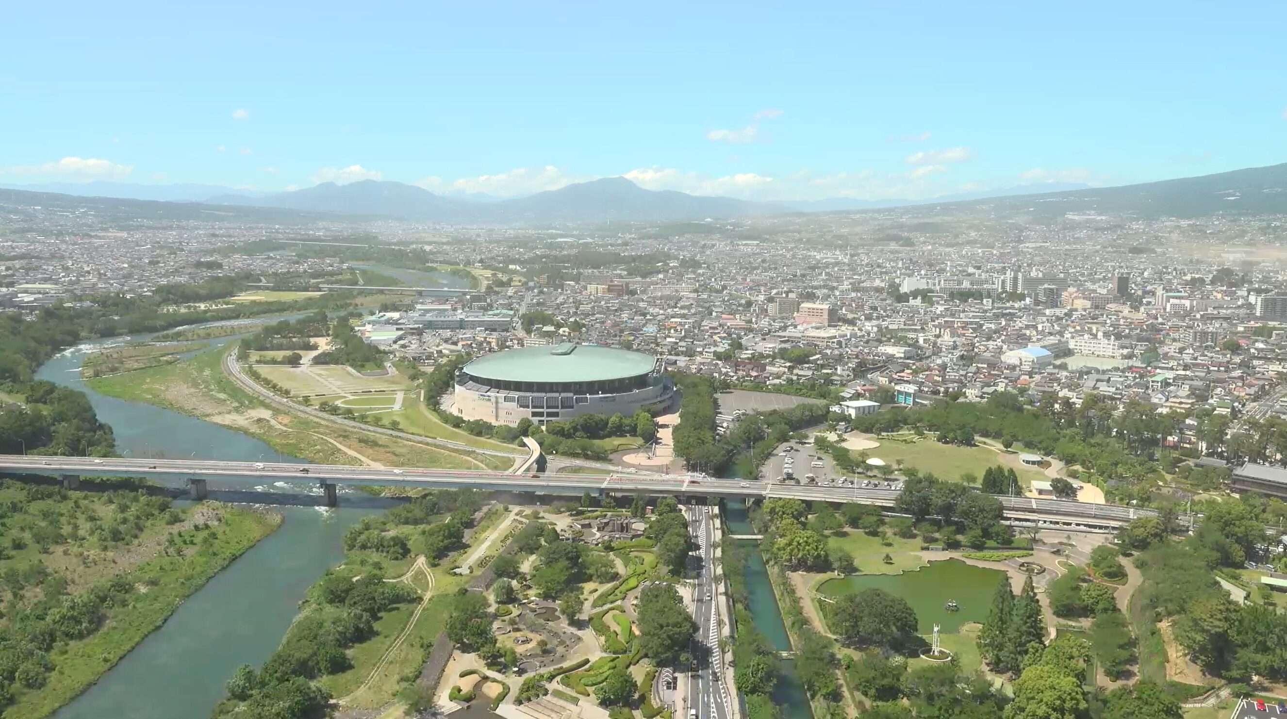 群馬県庁32階北側ライブカメラ(群馬県前橋市大手町)