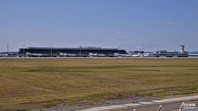 河北新報社仙台空港ライブカメラ(宮城県名取市下増田)
