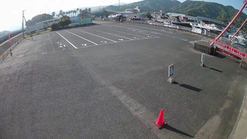 根占港ライブカメラ(鹿児島県南大隅町根占川南)