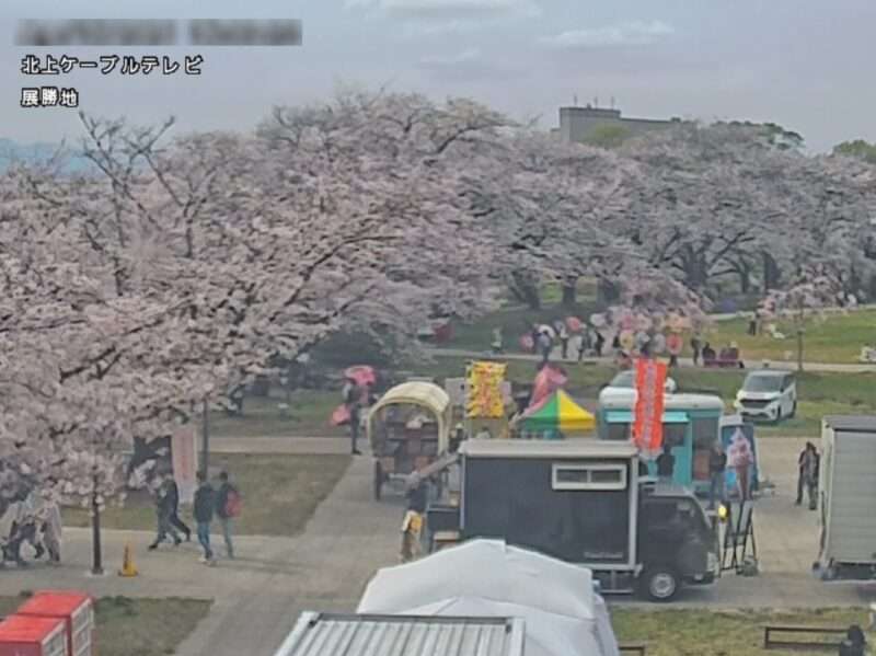 北上展勝地SL広場ライブカメラ(岩手県北上市立花)