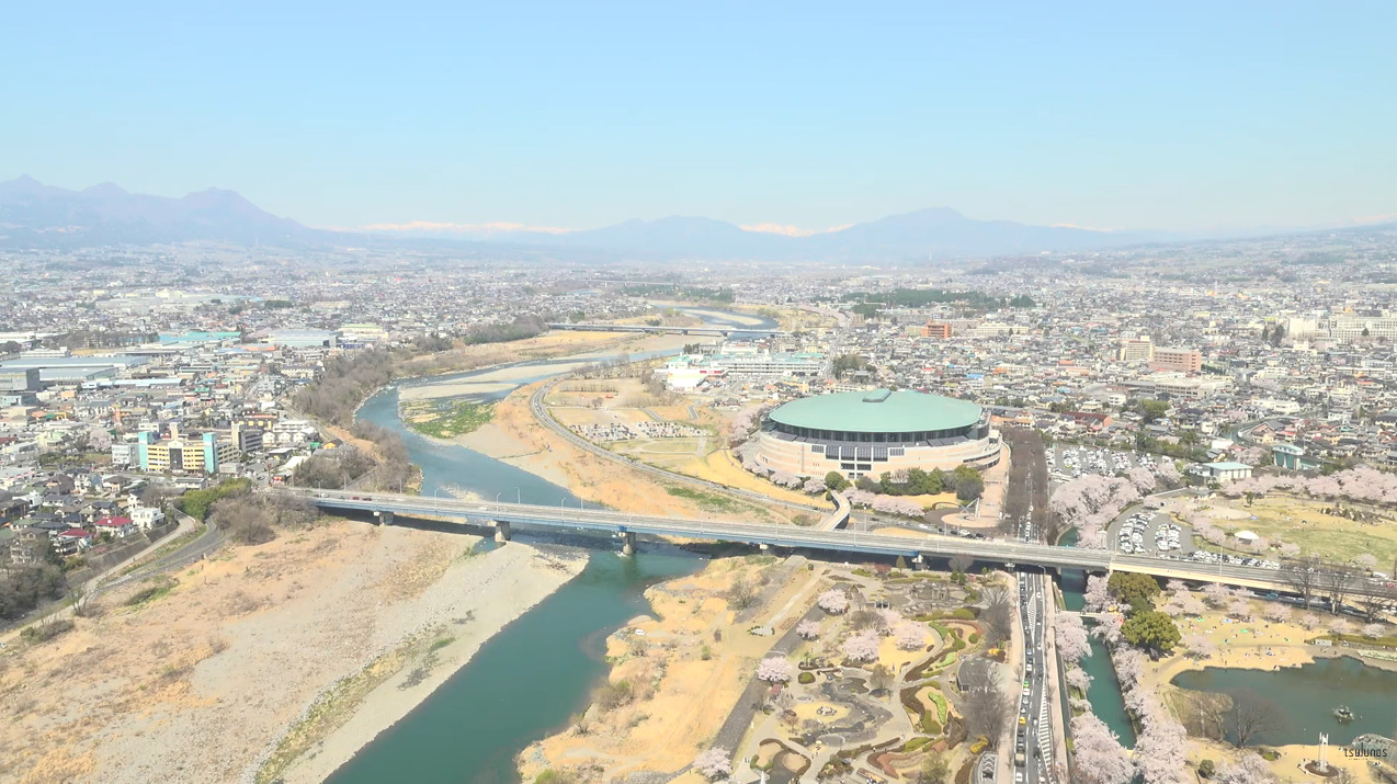 群馬県庁32階北側ライブカメラ(群馬県前橋市大手町)