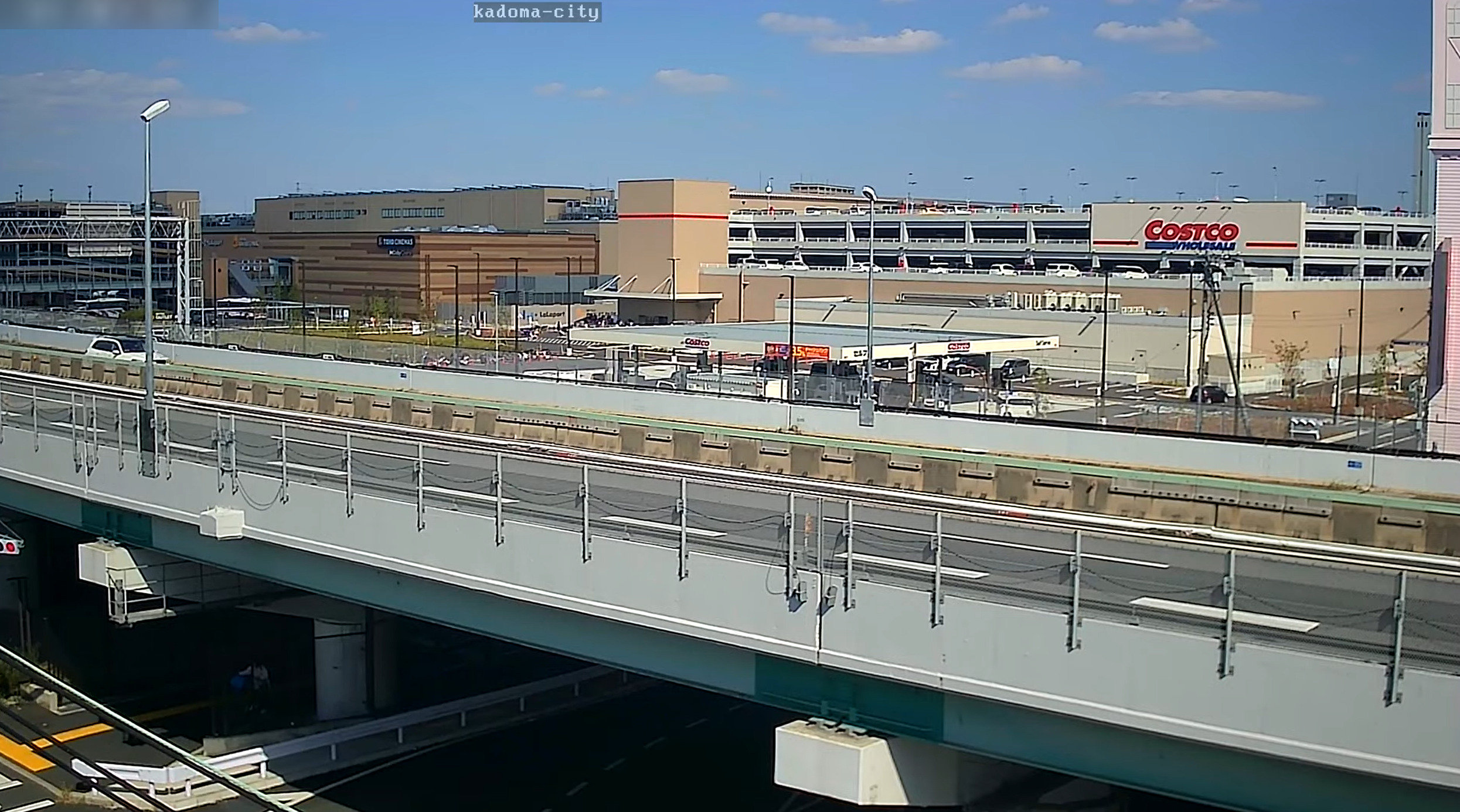 FSTNET近畿自動車道門真インターチェンジライブカメラ(大阪府門真市殿島町)