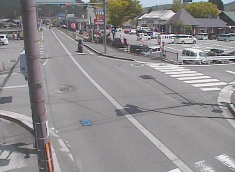 国道367号朽木市場ライブカメラ(滋賀県高島市朽木市場)