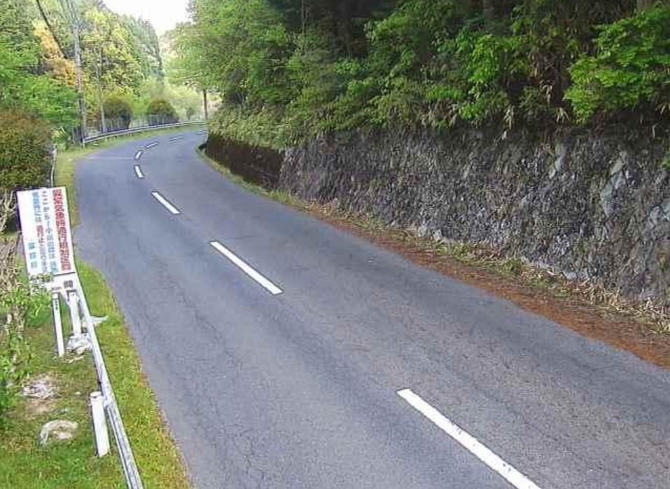 滋賀県道138号信楽上野線多羅尾ライブカメラ(滋賀県甲賀市信楽町多羅尾)