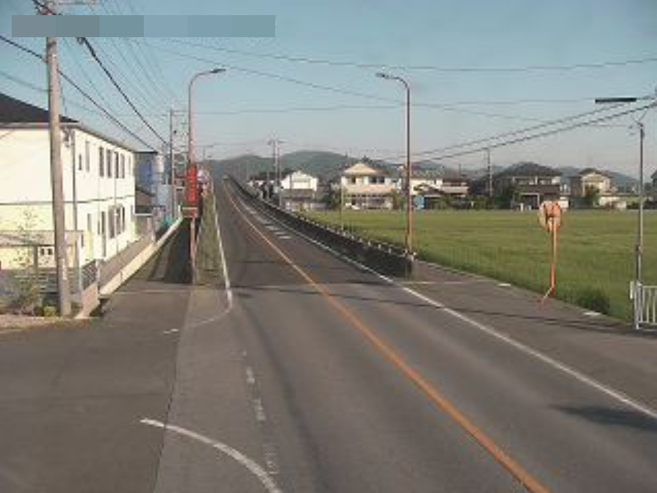 滋賀県道26号大津守山近江八幡線金田跨線橋南側ライブカメラ(滋賀県近江八幡市西庄町)