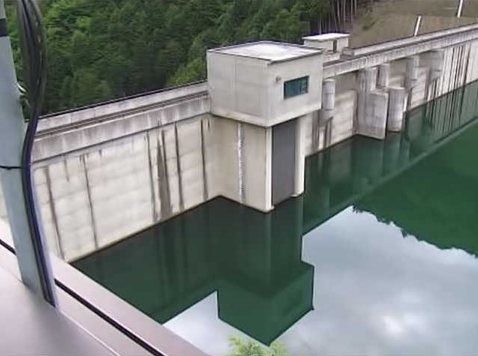 与布土ダム上流ライブカメラ(兵庫県朝来市山東町与布土)