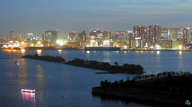 ENDAIBA摩天楼ライブカメラ(東京都港区台場)