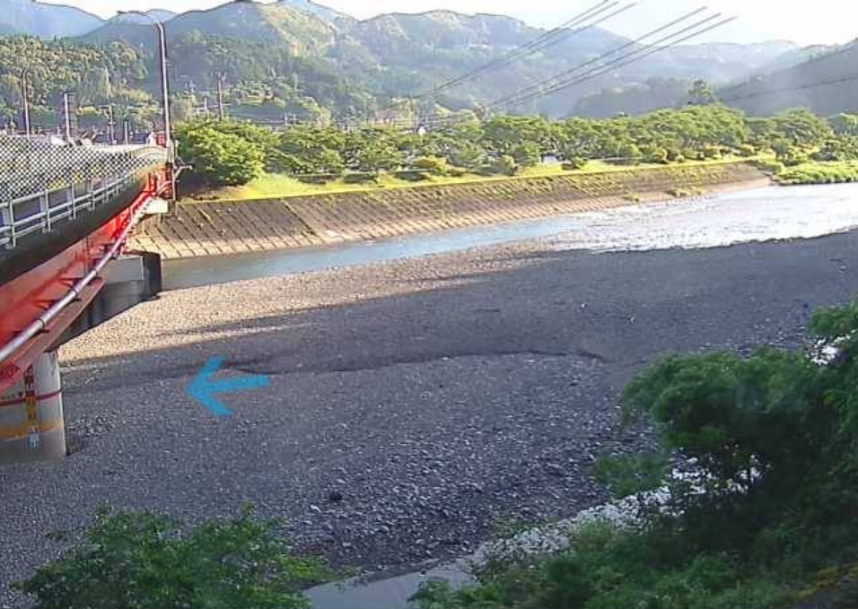 気田川平木大橋ライブカメラ(静岡県浜松市天竜区)