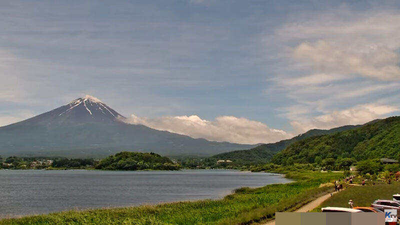 KTV河口湖ハーブフェスティバル大石公園会場ラベンダー開花状況ライブカメラ(山梨県富士河口湖町大石)