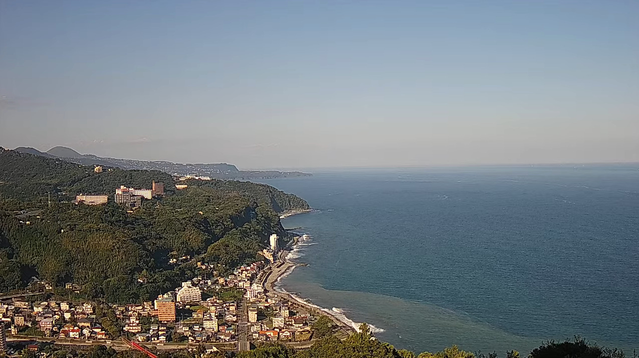東伊豆熱川ライブカメラ(静岡県東伊豆町白田)