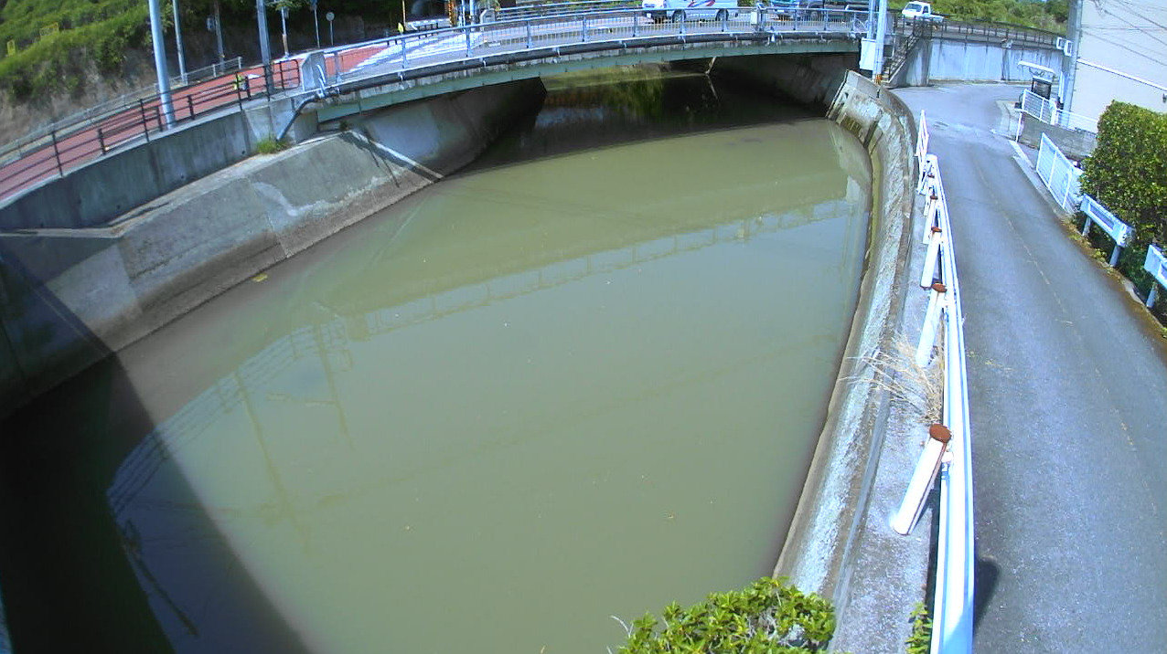 金井田川川崎橋ライブカメラ(大分県日出町川崎)