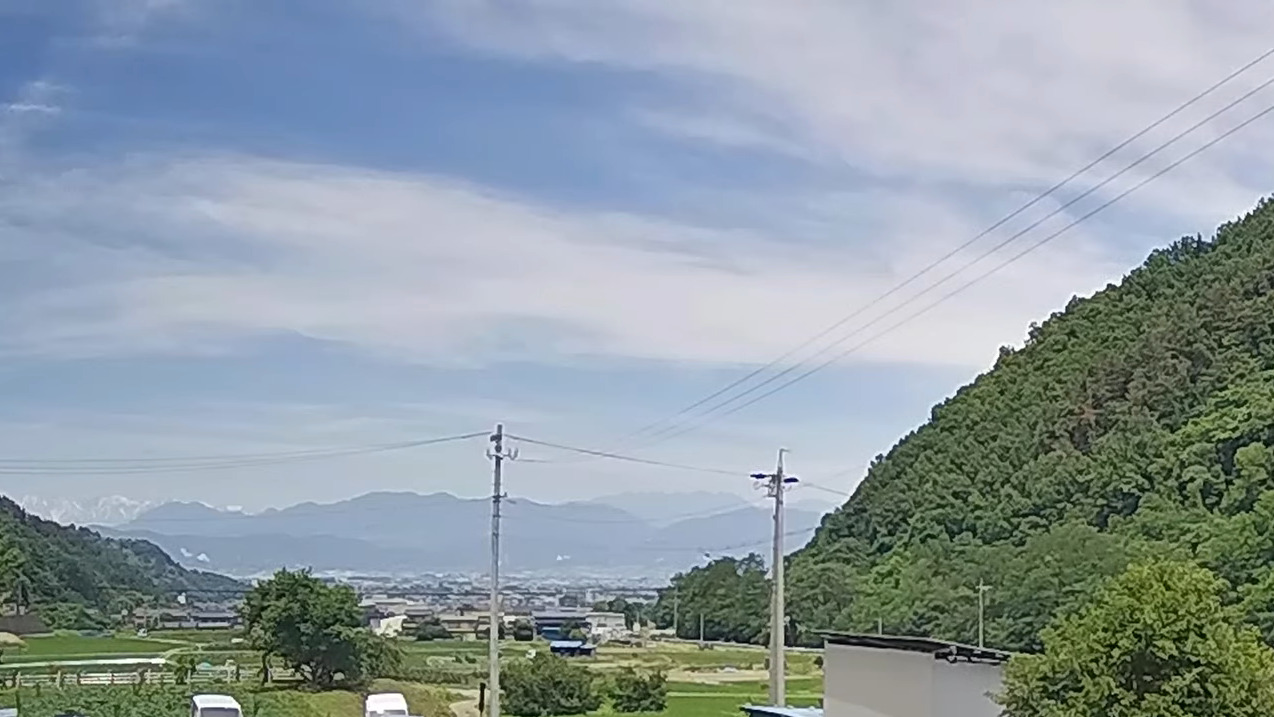 松代皆神山ライブカメラ(長野県長野市松代町松代)