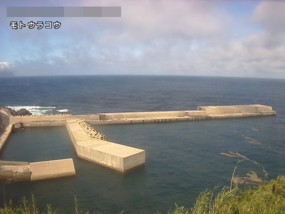諏訪之瀬島元浦港ライブカメラ(鹿児島県十島村諏訪之瀬島)