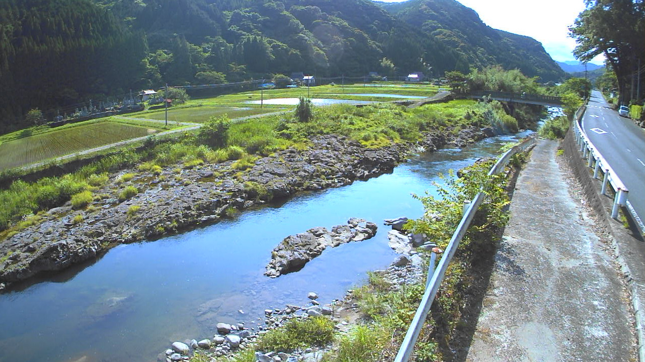 津民川宇部橋ライブカメラ(大分県中津市耶馬溪町栃木)