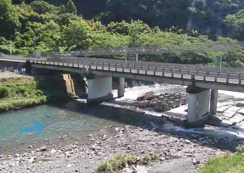 藁科川富沢橋ライブカメラ(静岡県静岡市葵区)