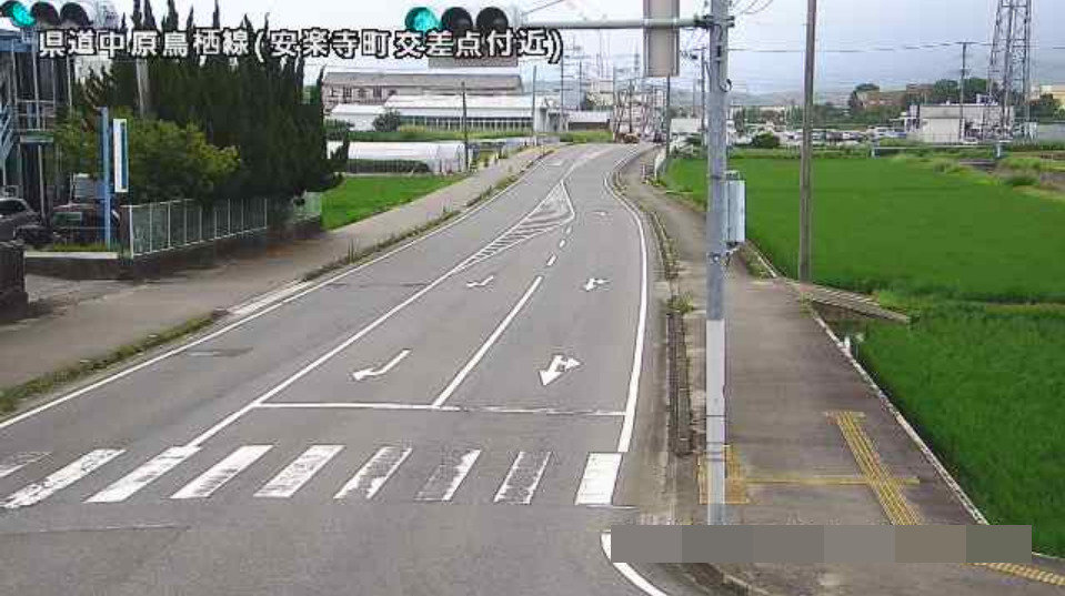 佐賀県道336号中原鳥栖線安楽寺町交差点付近ライブカメラ(佐賀県鳥栖市安楽寺町)