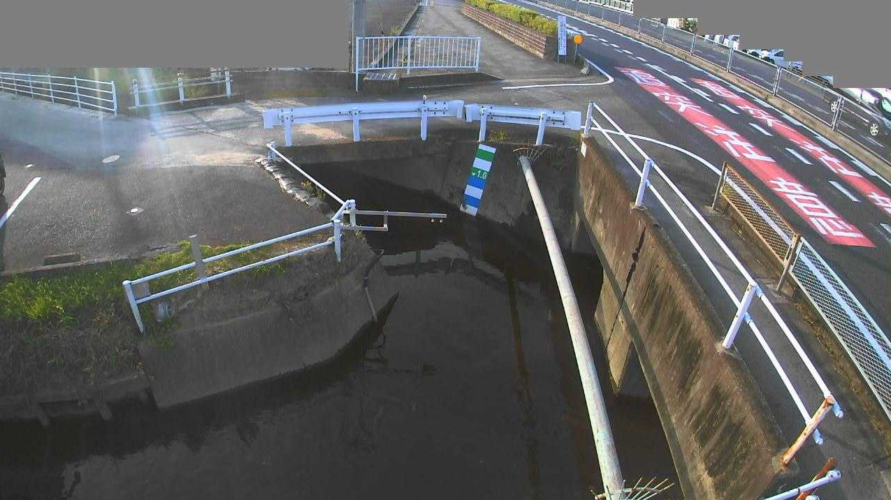 3号支川4号支川東大友町ライブカメラ(愛知県岡崎市東大友町)