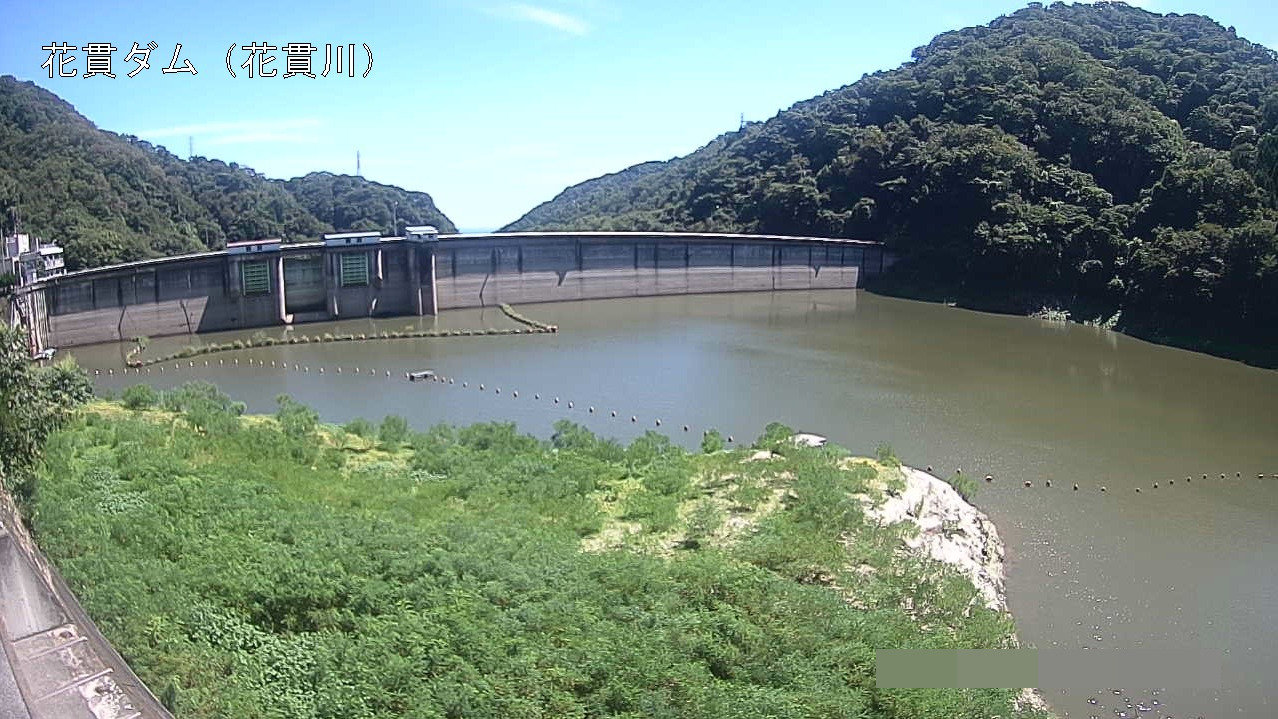 花貫川花貫ダムライブカメラ(茨城県高萩市秋山)