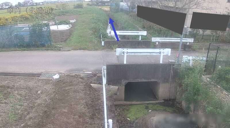 北浦川中内ライブカメラ(茨城県取手市中内)