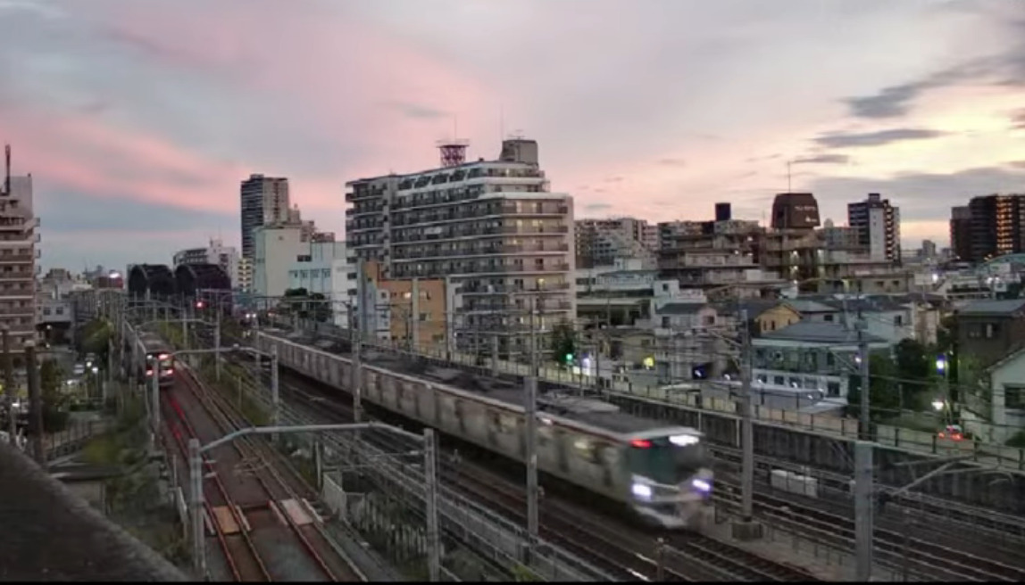 東京カラー印刷鉄道ライブカメラ(東京都足立区千住関屋町)