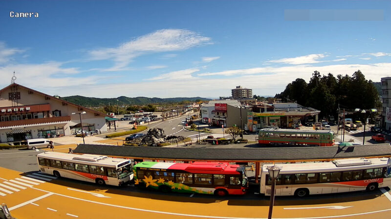 東武日光駅前ライブカメラ(栃木県日光市松原町)