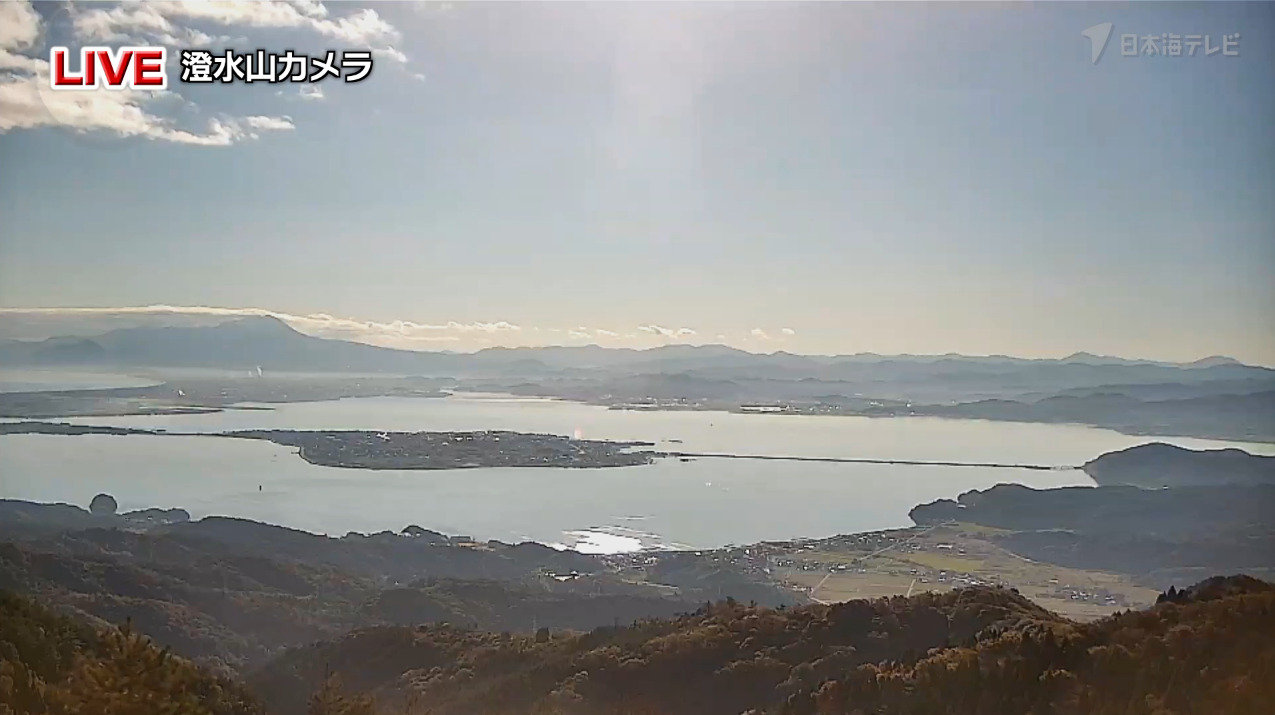 NKT澄水山ライブカメラ(島根県松江市島根町加賀)