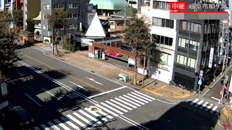 岐阜柳ケ瀬ライブカメラ(岐阜県岐阜市若宮町)