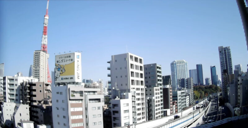 norissa首都高速道路ライブカメラ(東京都港区三田)
