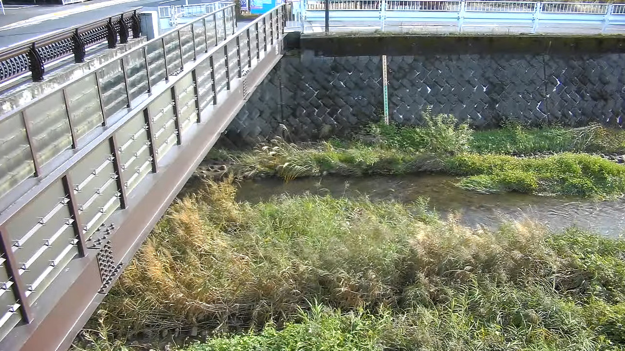 城山川三村橋ライブカメラ(東京都八王子市大楽寺町)