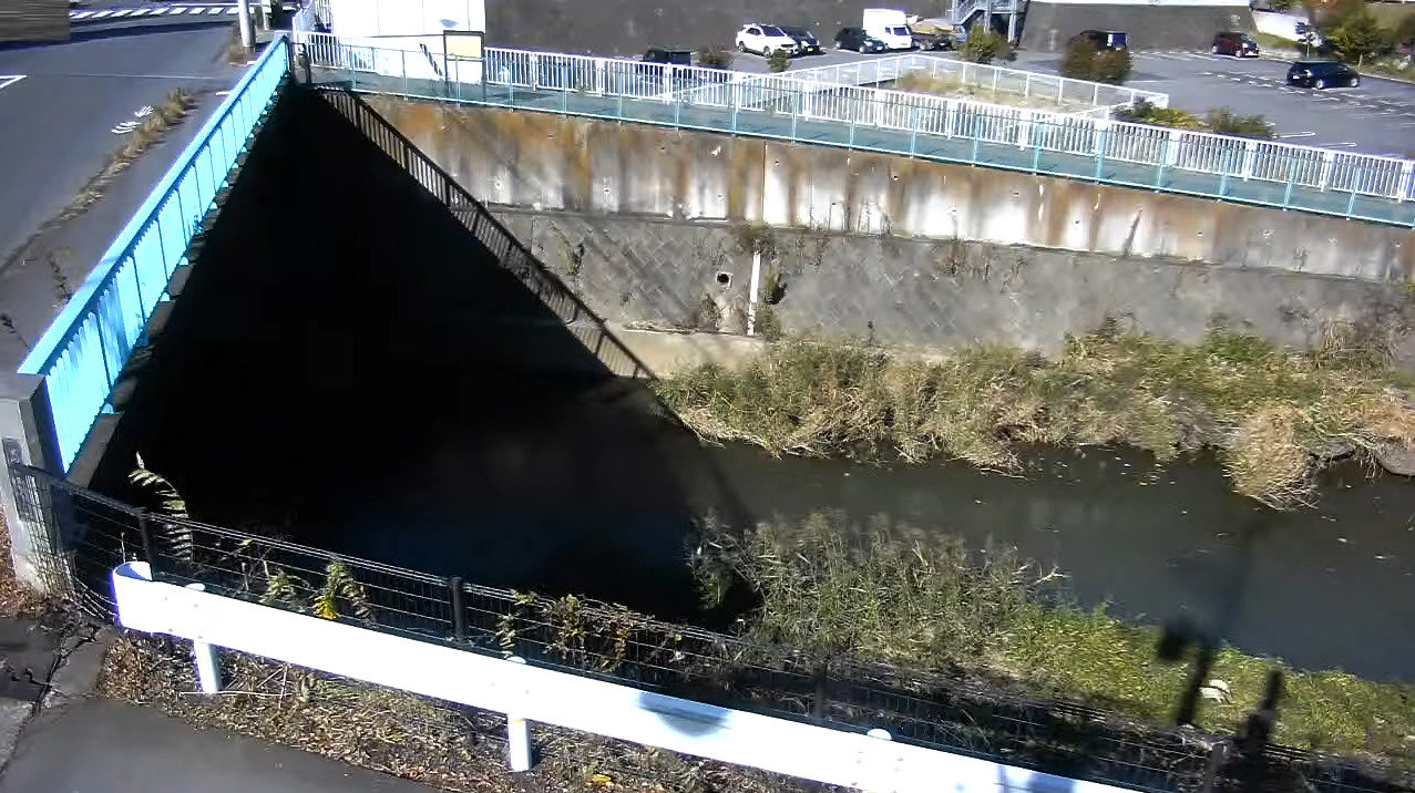 谷地川新旭橋ライブカメラ(東京都日野市栄町)