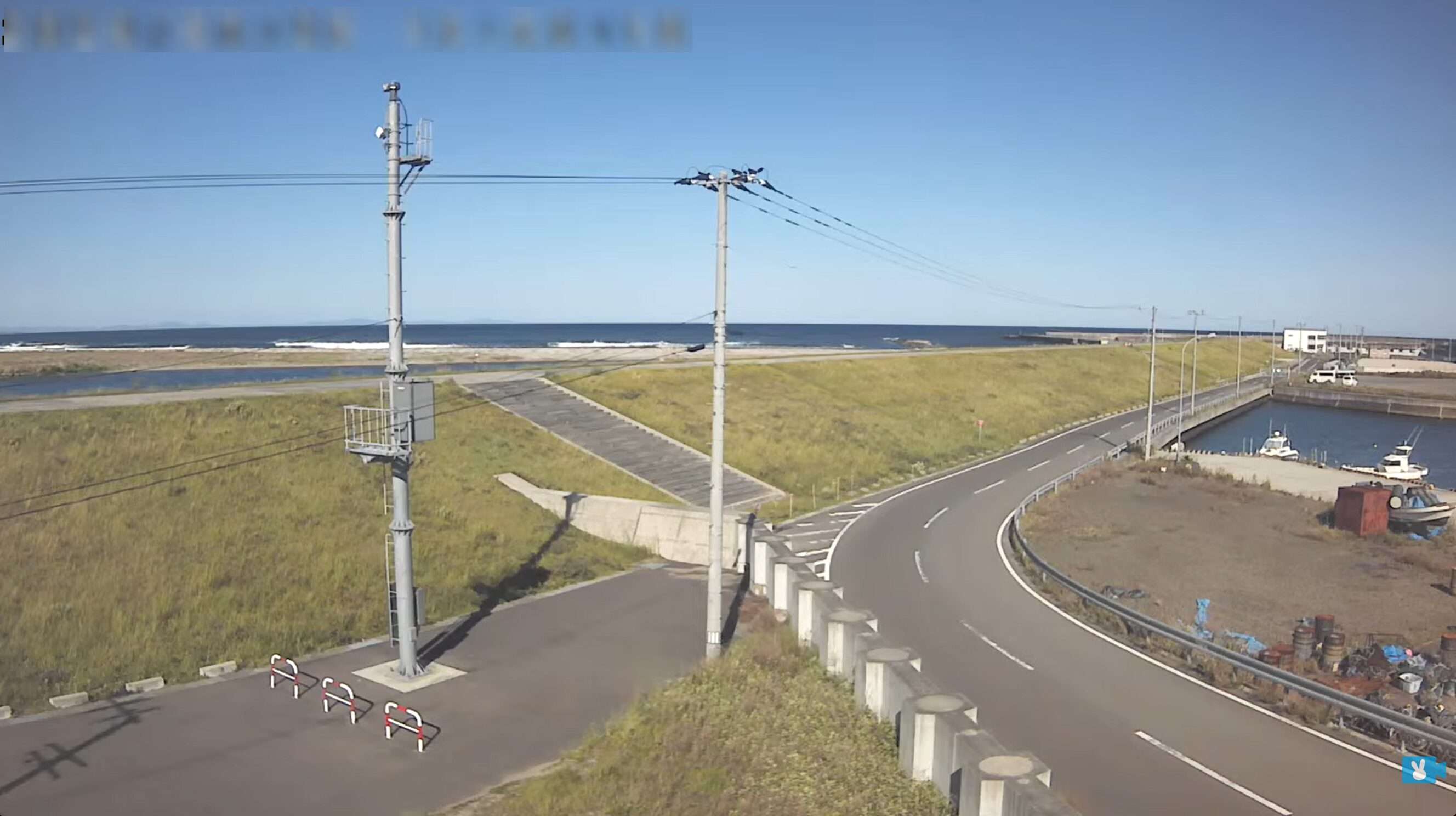 河北新報社閖上港ライブカメラ(宮城県名取市閖上)