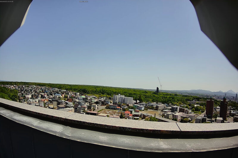 札幌学院大学江別キャンパスG館屋上ライブカメラ(北海道江別市文京台)