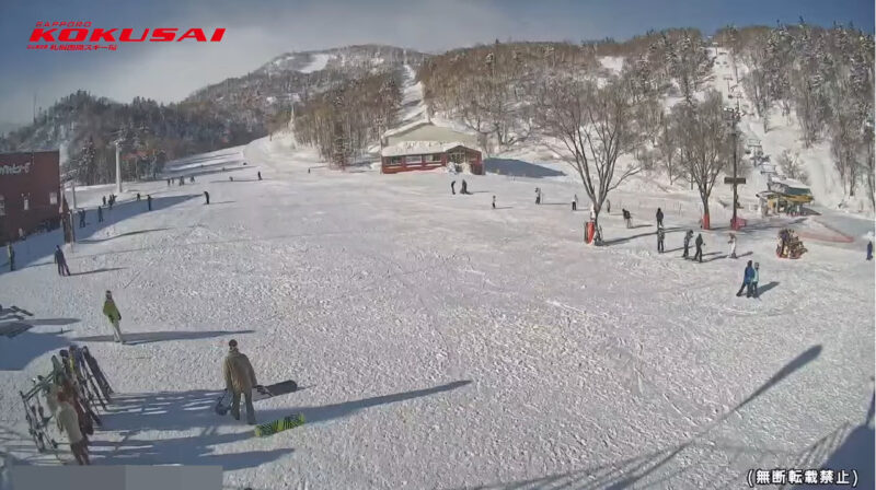 札幌国際スキー場ライブカメラ(北海道札幌市南区定山渓)