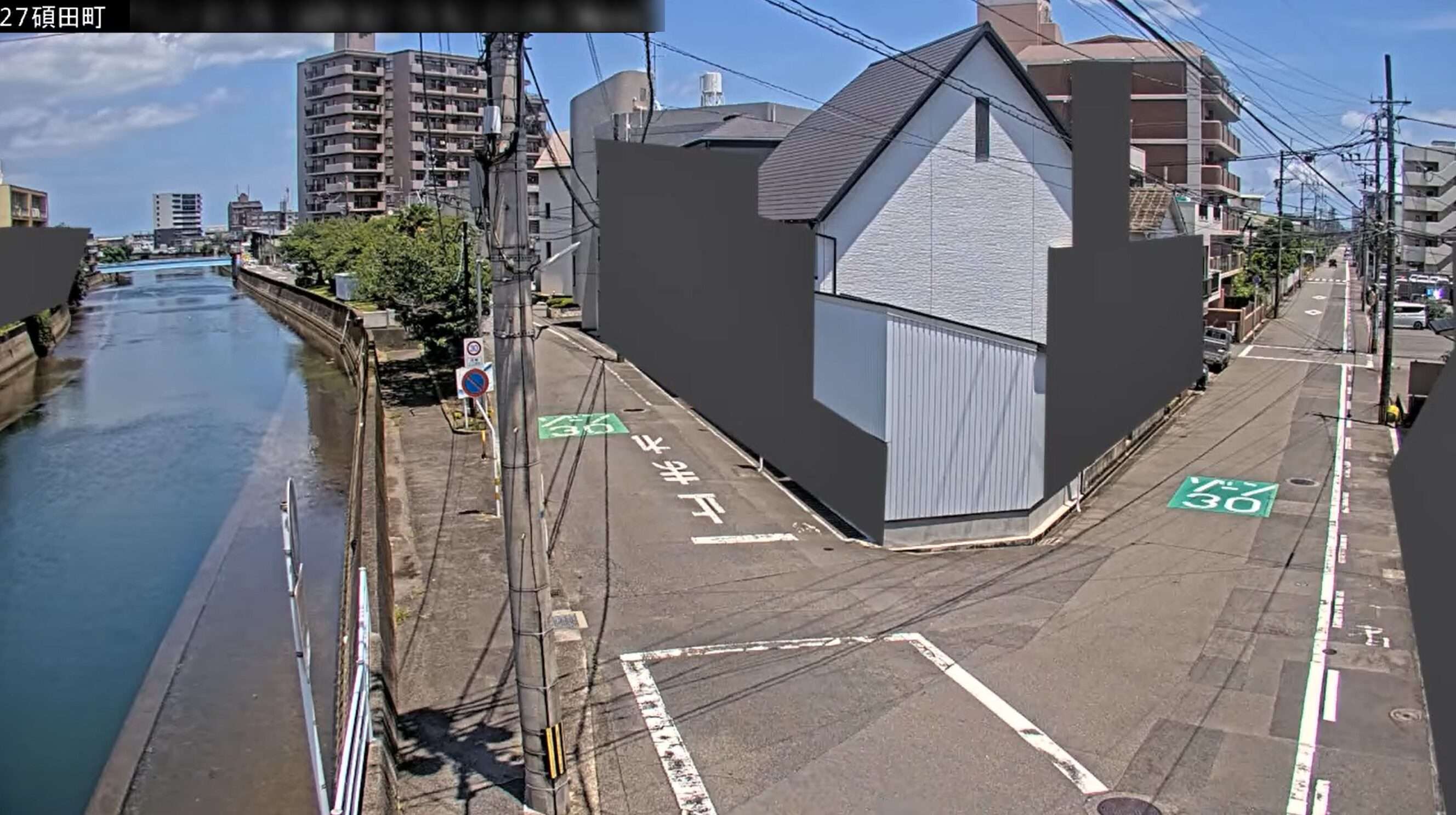 住吉川碩田町ライブカメラ(大分県大分市碩田町)