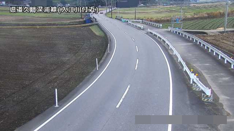 佐賀県道324号久間深浦線入江川付近ライブカメラ(佐賀県嬉野市塩田町久間甲)