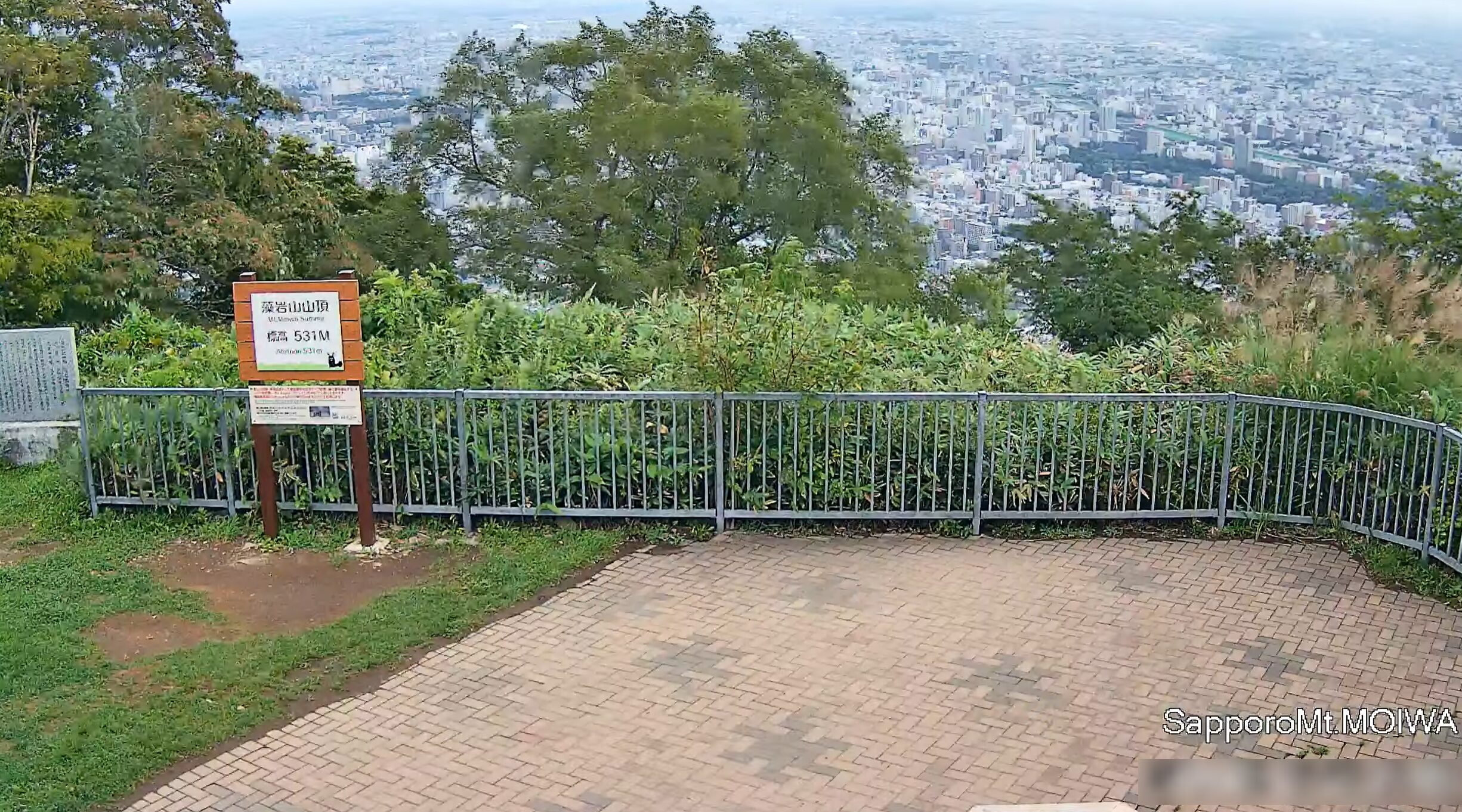 藻岩山山頂ライブカメラ(北海道札幌市南区藻岩山)